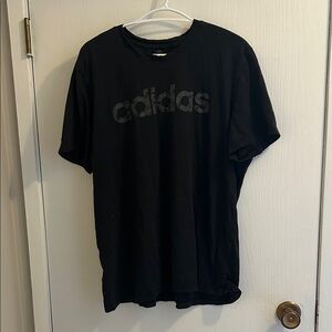 Adidas Men's Black Short Sleeve Tee